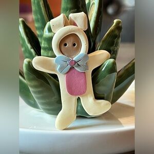 Vintage Handmade Bunny Pin